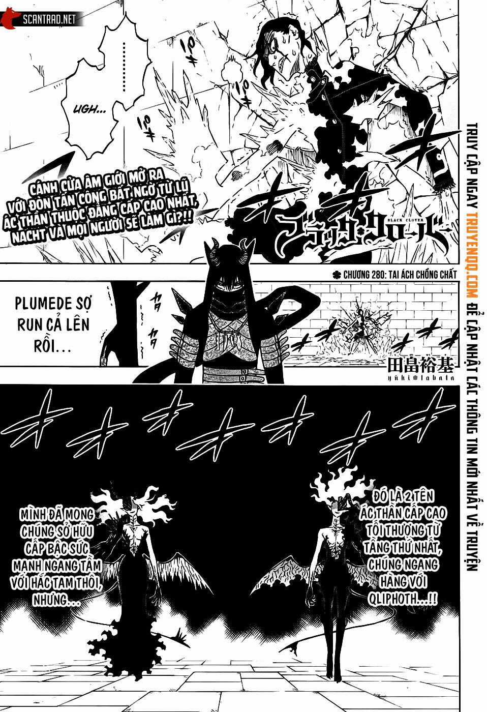 Black Clover - Thế Giới Phép Thuật Chapter 280 trang 1