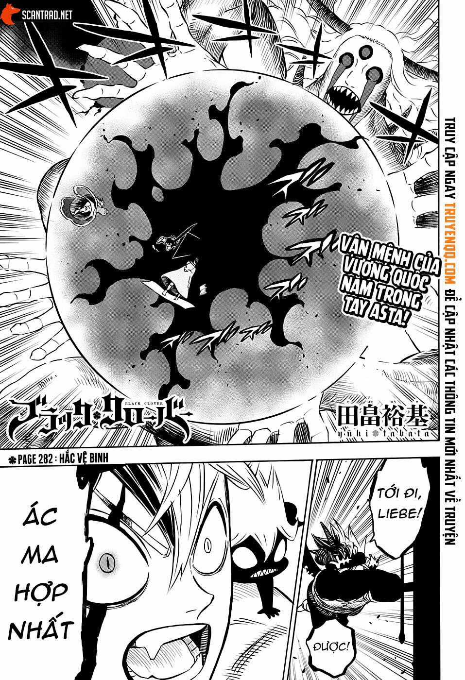 Black Clover - Thế Giới Phép Thuật Chapter 282 trang 1