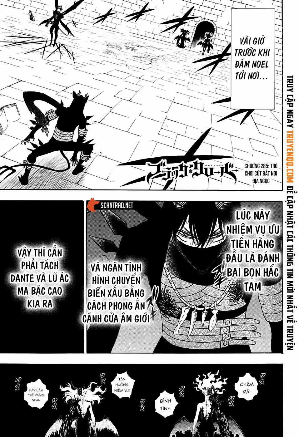 Black Clover - Thế Giới Phép Thuật Chapter 285 trang 1