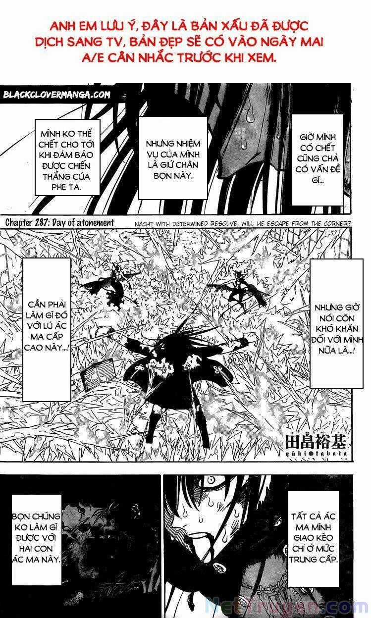 Black Clover - Thế Giới Phép Thuật Chapter 287 trang 1