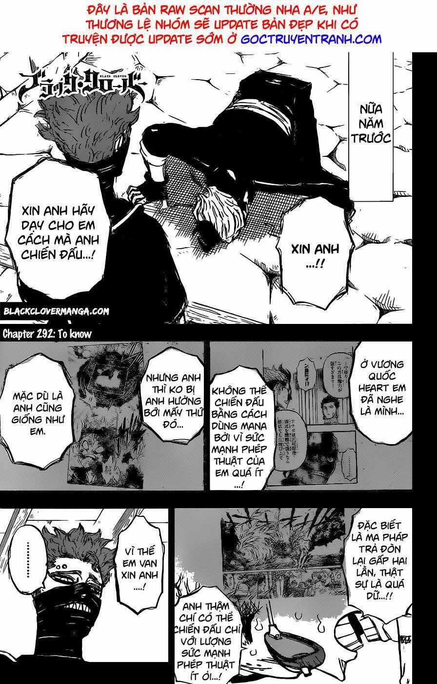 Black Clover - Thế Giới Phép Thuật Chapter 292 trang 1