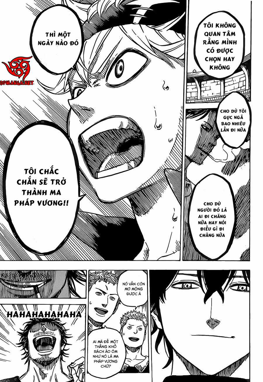 Black Clover - Thế Giới Phép Thuật Chapter 3 trang 11