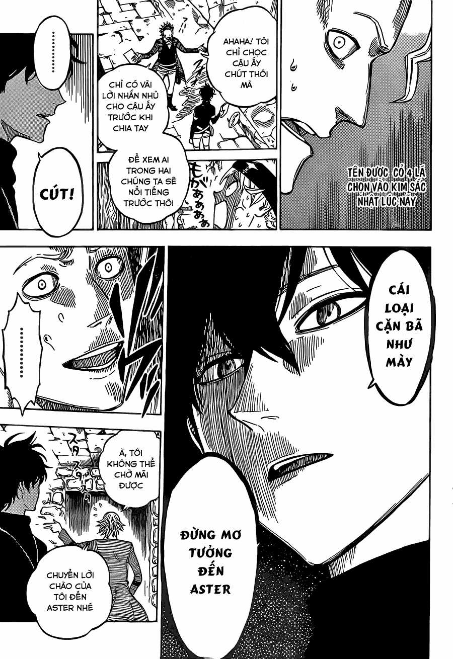 Black Clover - Thế Giới Phép Thuật Chapter 3 trang 17