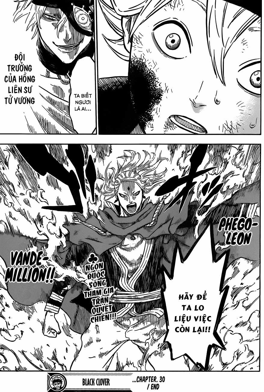 Black Clover - Thế Giới Phép Thuật Chapter 30 trang 19