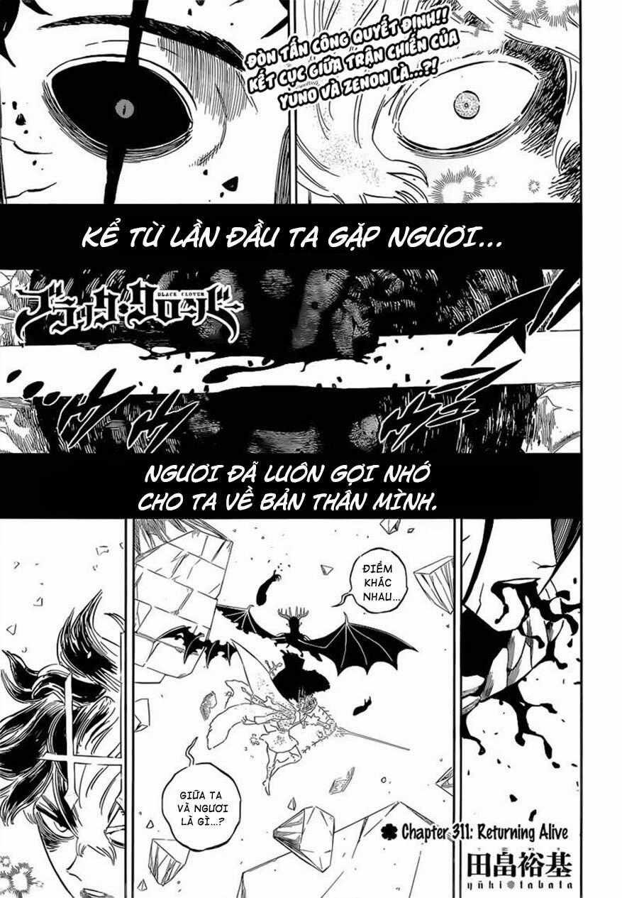 Black Clover - Thế Giới Phép Thuật Chapter 311 trang 0