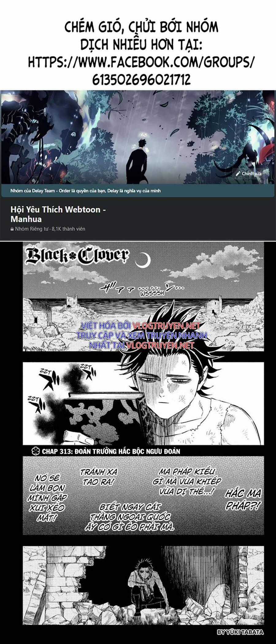Black Clover - Thế Giới Phép Thuật Chapter 313 trang 0