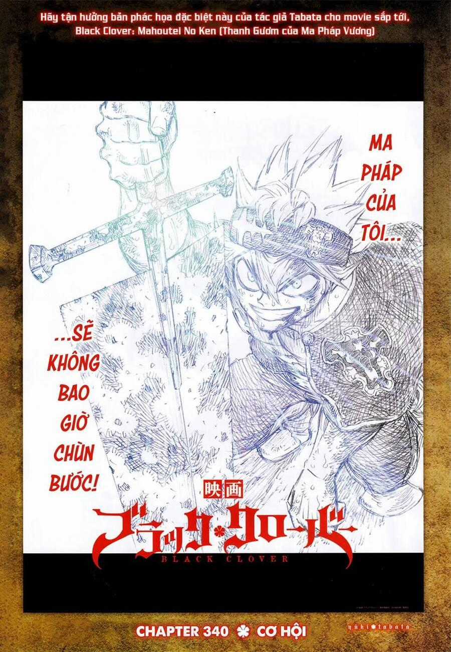 Black Clover - Thế Giới Phép Thuật Chapter 340 trang 1