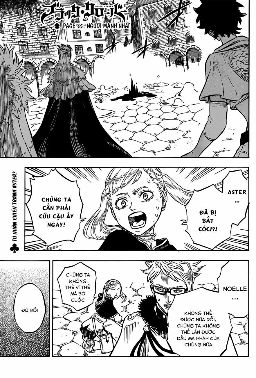 Black Clover - Thế Giới Phép Thuật Chapter 35 trang 2