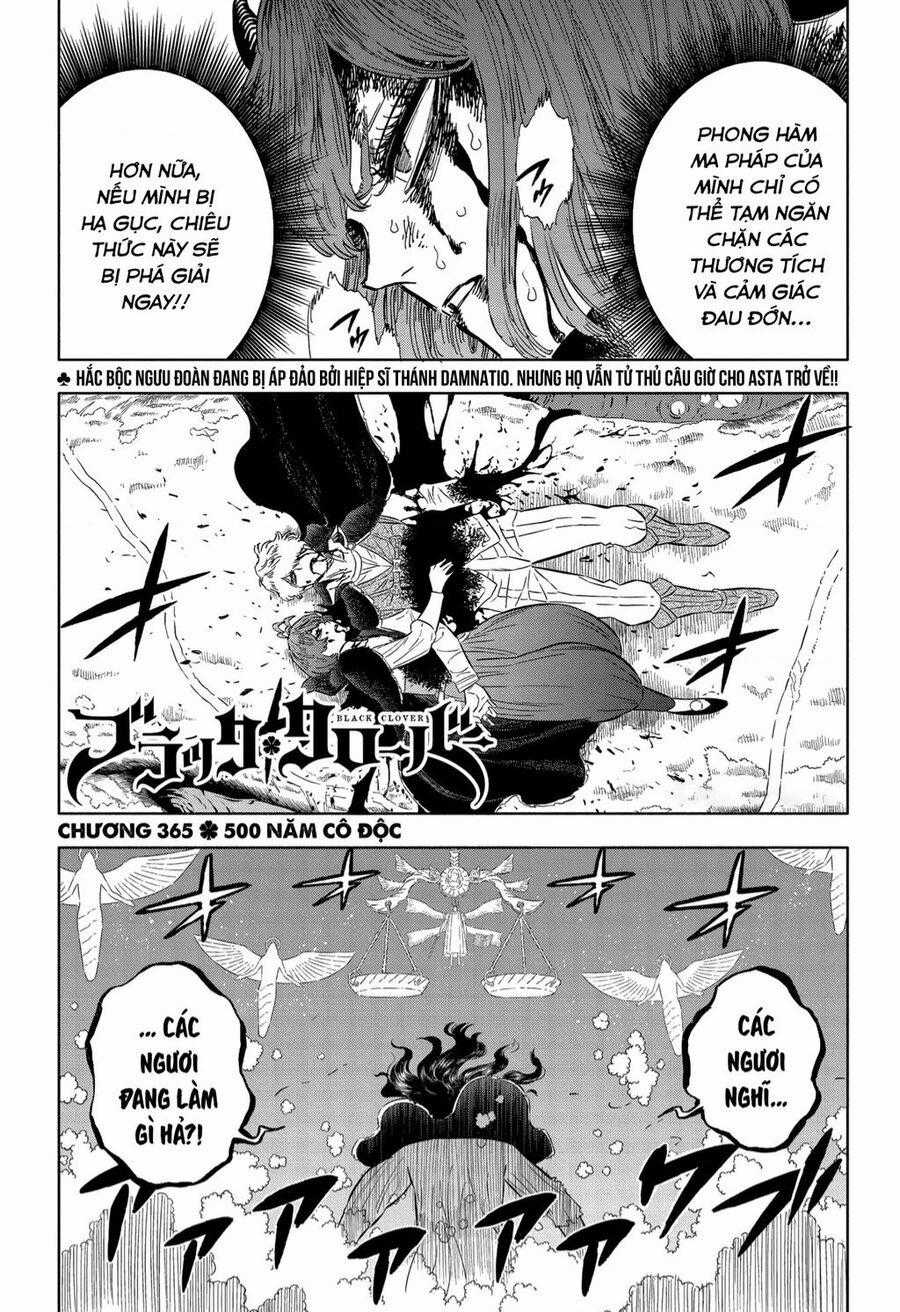 Black Clover - Thế Giới Phép Thuật Chapter 365 trang 1