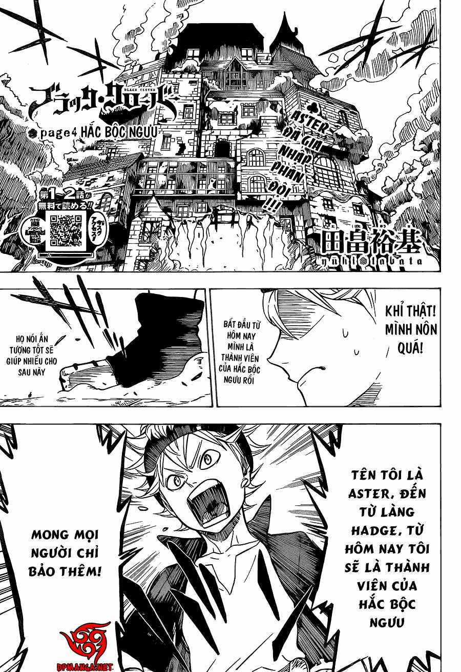 Black Clover - Thế Giới Phép Thuật Chapter 4 trang 1