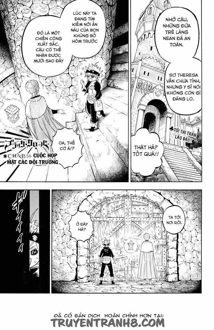 Black Clover - Thế Giới Phép Thuật Chapter 54 trang 0