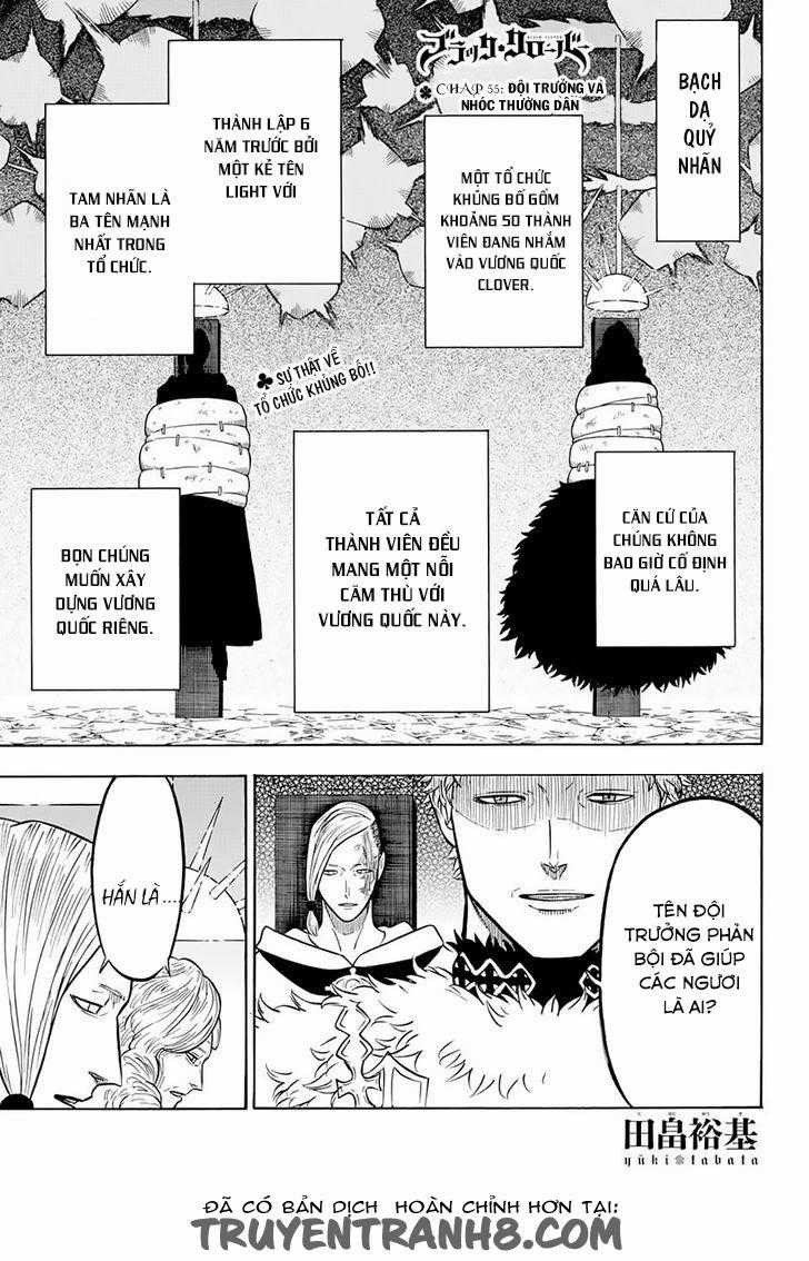 Black Clover - Thế Giới Phép Thuật Chapter 55 trang 0