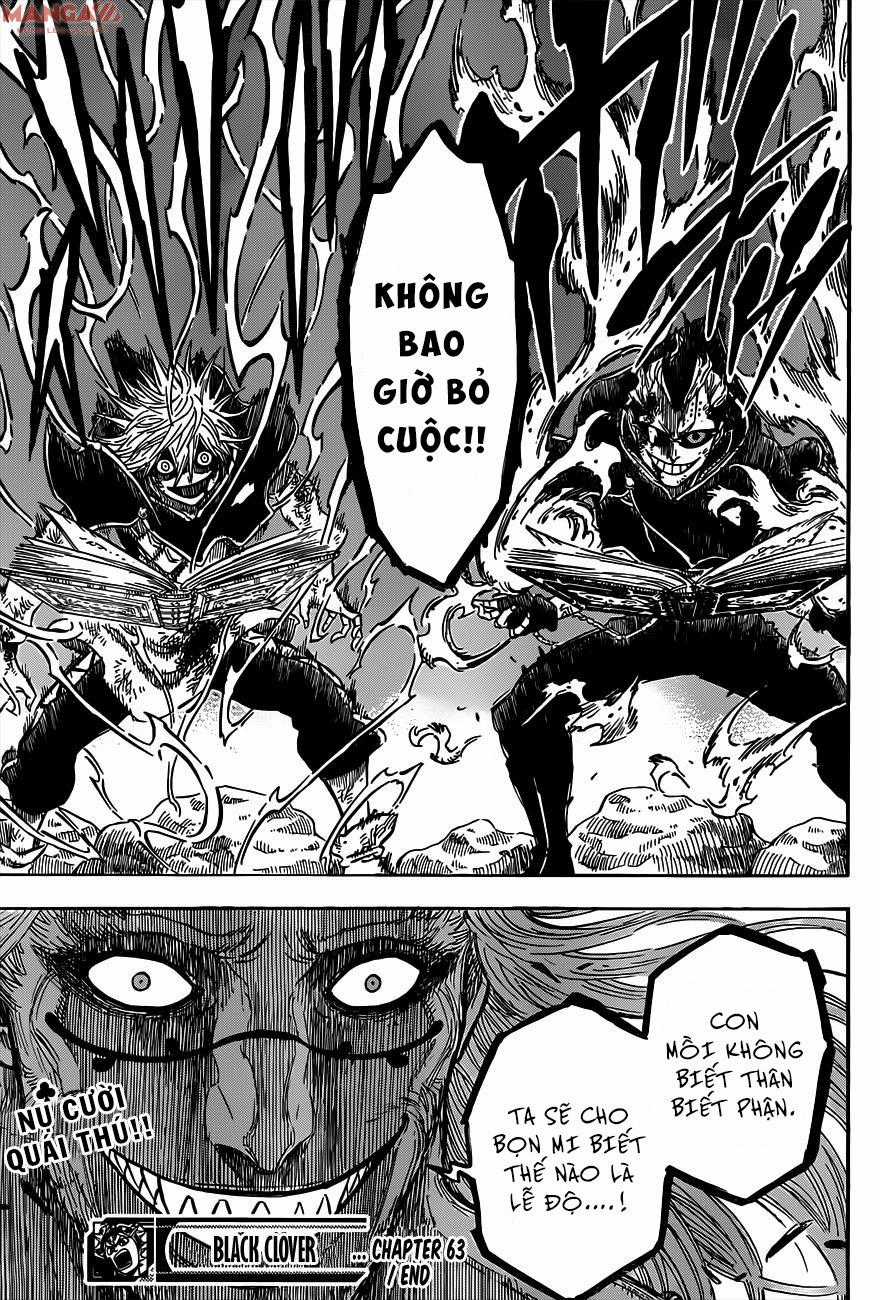 Black Clover - Thế Giới Phép Thuật Chapter 63 trang 19