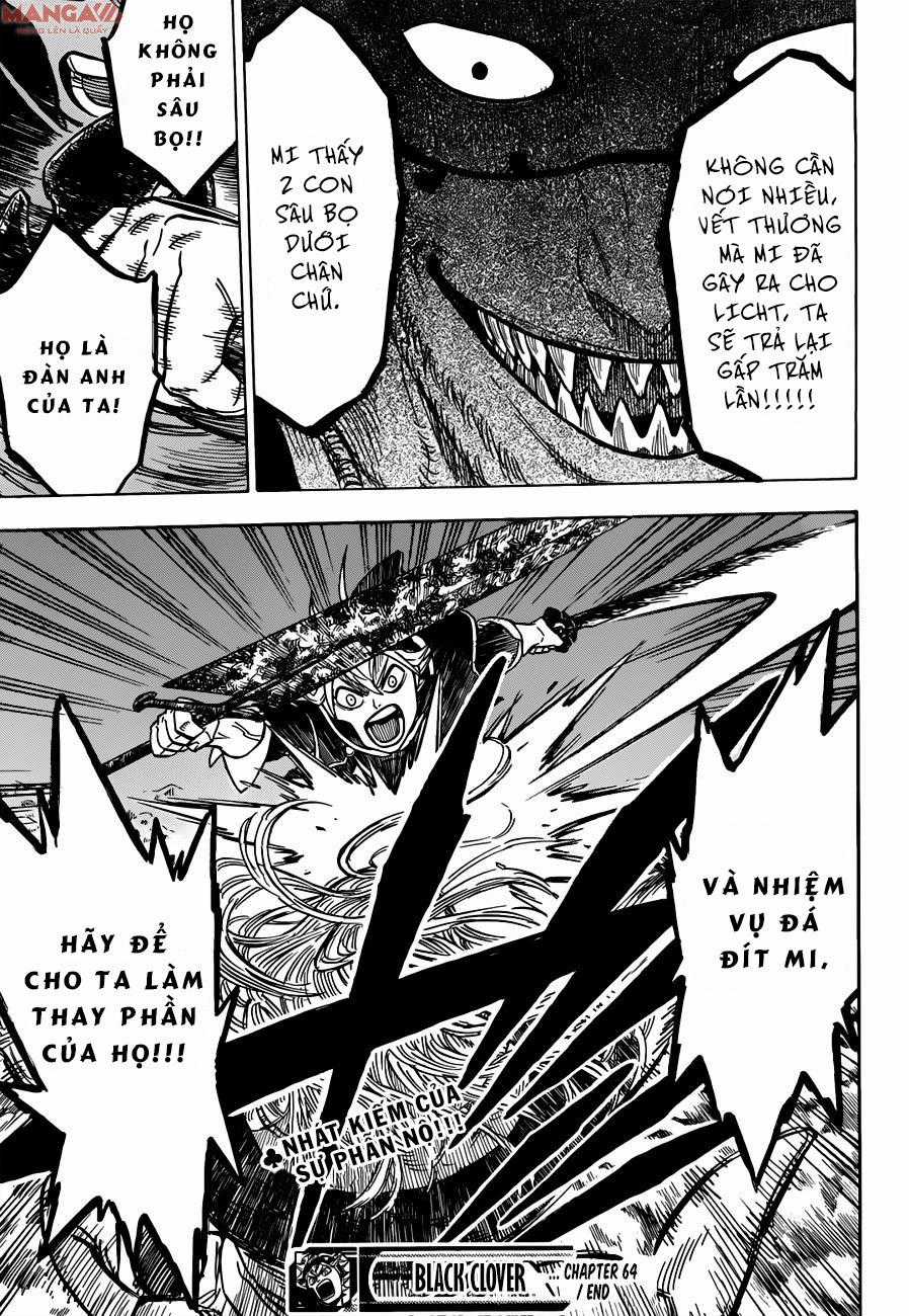 Black Clover - Thế Giới Phép Thuật Chapter 64 trang 17