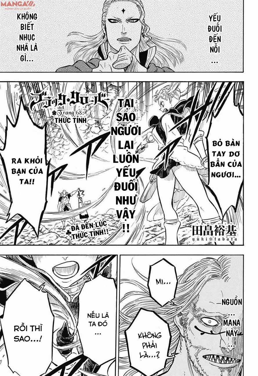 Black Clover - Thế Giới Phép Thuật Chapter 68 trang 1