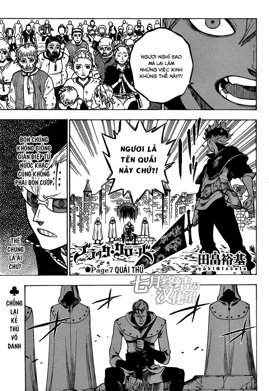 Black Clover - Thế Giới Phép Thuật Chapter 7 trang 1