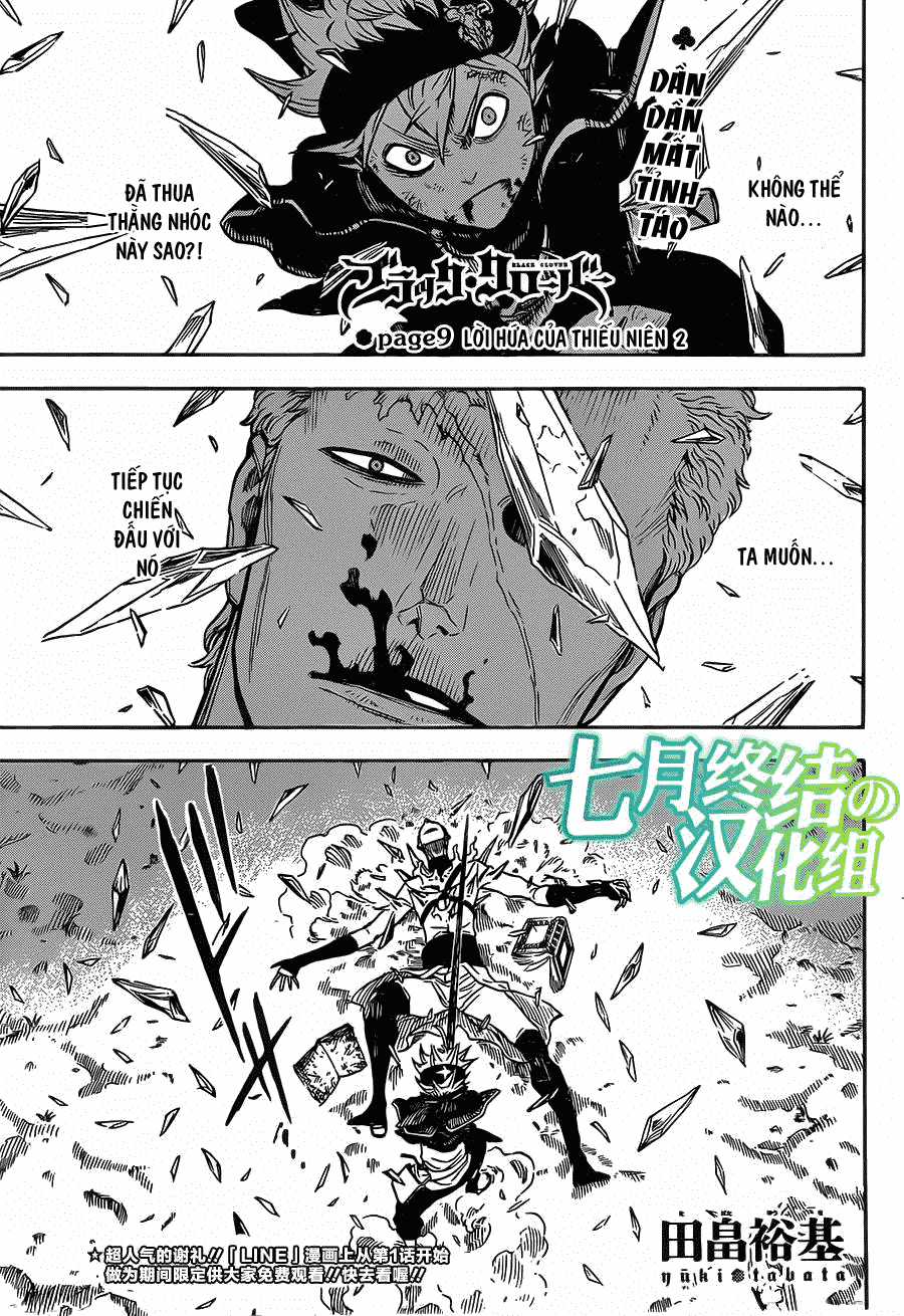 Black Clover - Thế Giới Phép Thuật Chapter 9 trang 0