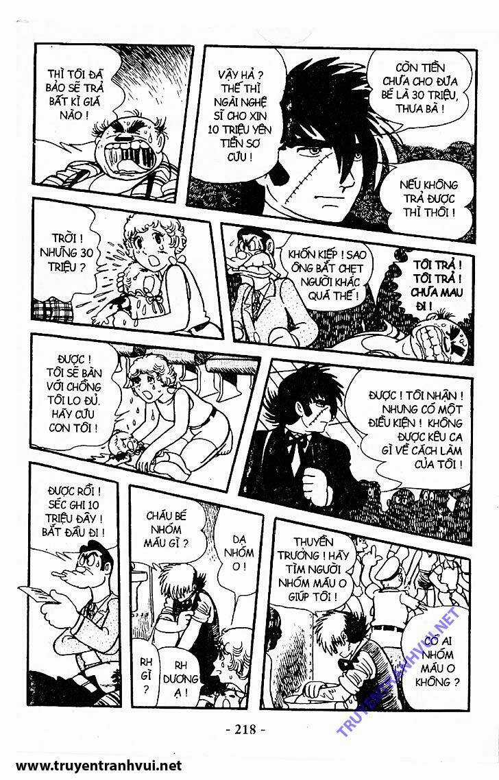 Black Jack Chapter 219 trang 14