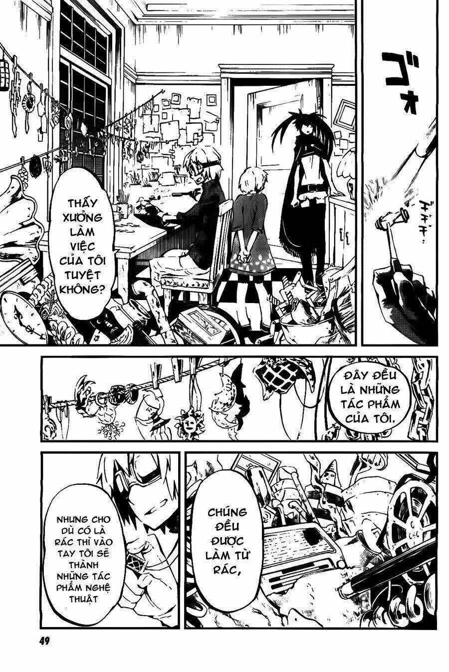 Black Rock Shooter - Innocent Soul Chapter 1 trang 11