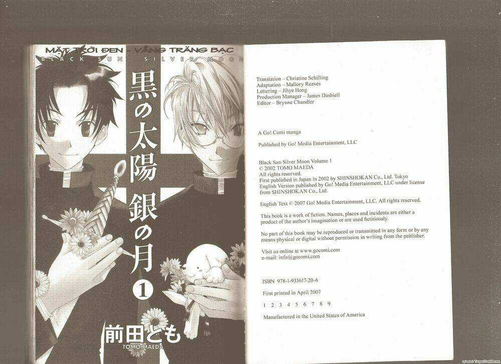Black Sun Silve Moon Chapter 1 trang 3