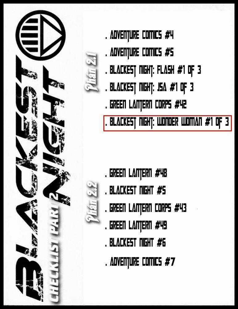 Blackest Night Chapter 31 trang 19