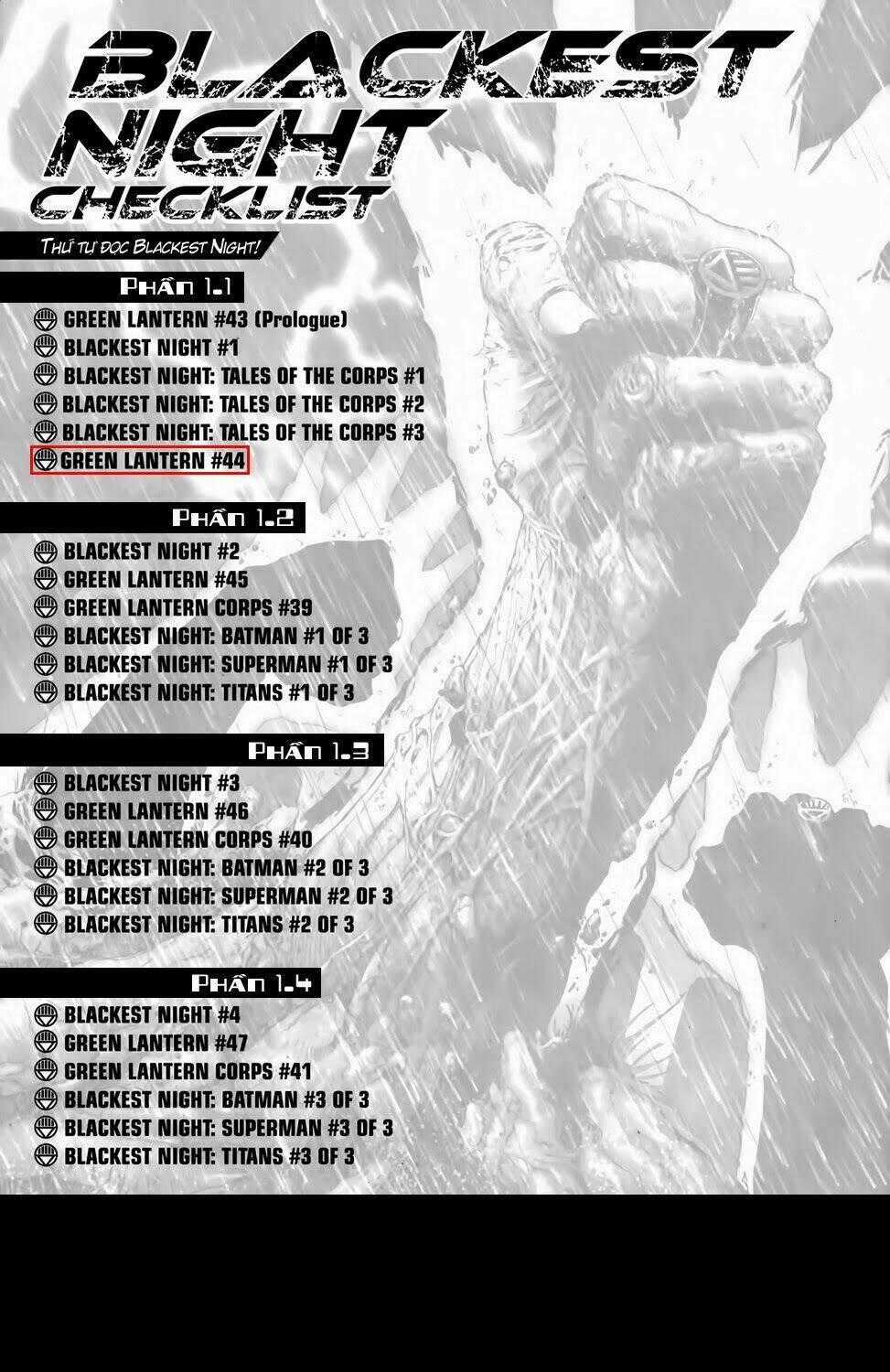 Blackest Night Chapter 7 trang 21