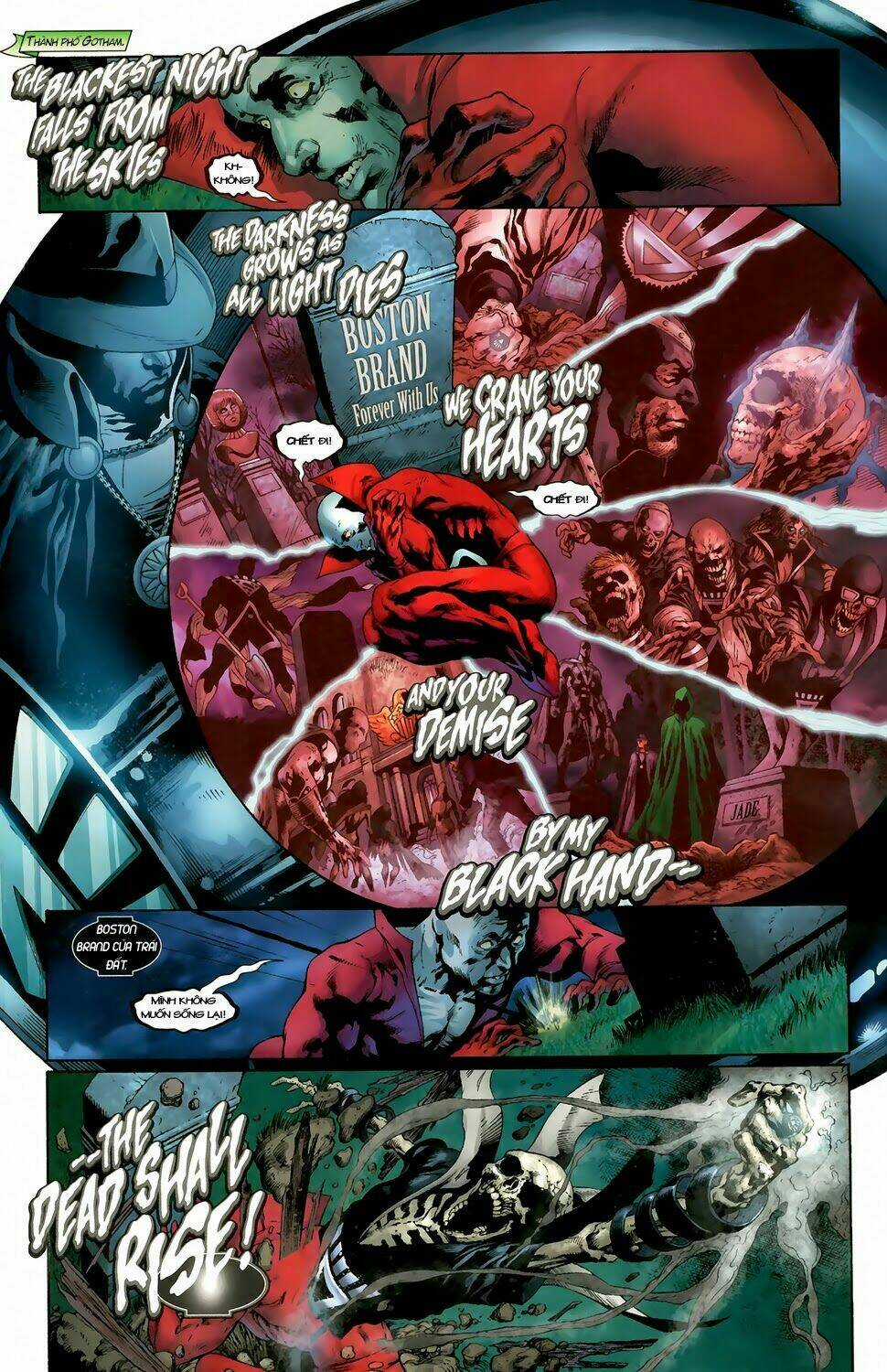 Blackest Night Chapter 8 trang 12