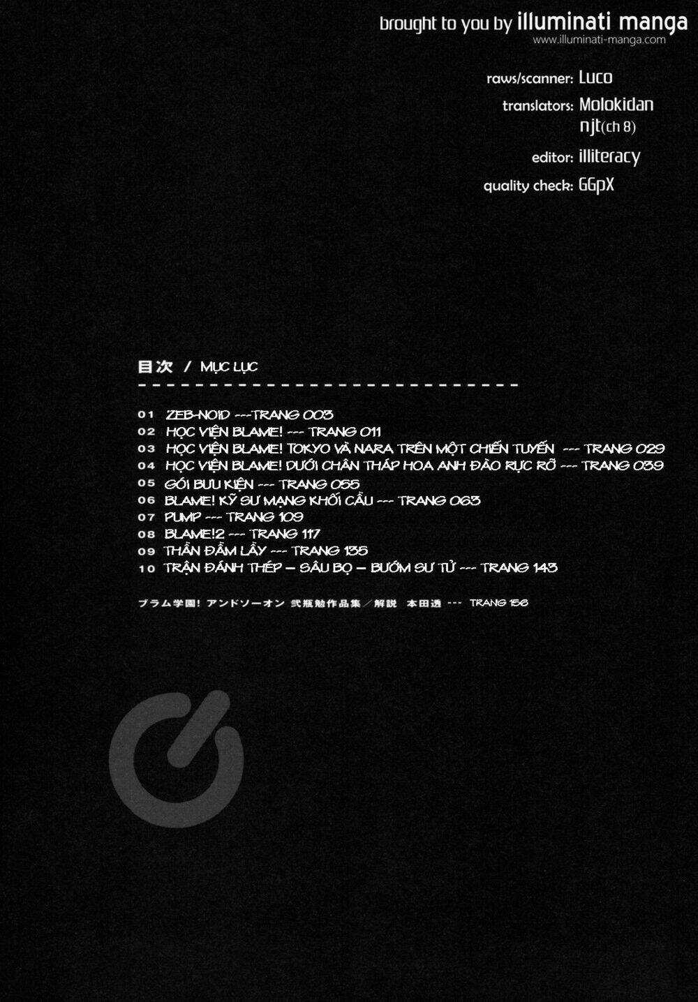 Blame Gakuen! And So On Chapter 1 trang 3