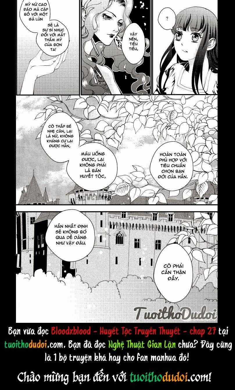 Bloodxblood - Huyết Tộc Truyền Thuyết Chapter 27 trang 14