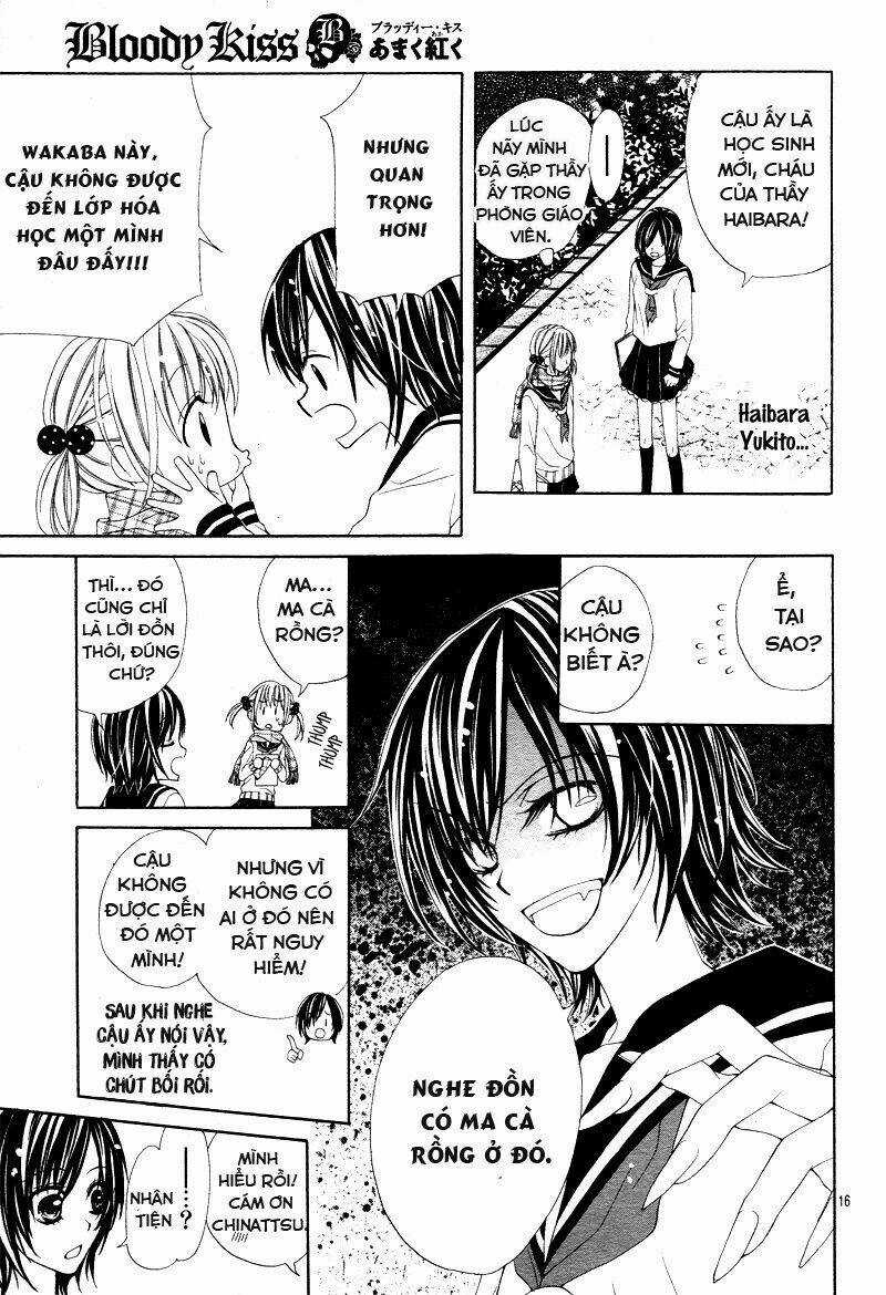 Bloody Kiss (Yagami Rina) Chapter 1 trang 16