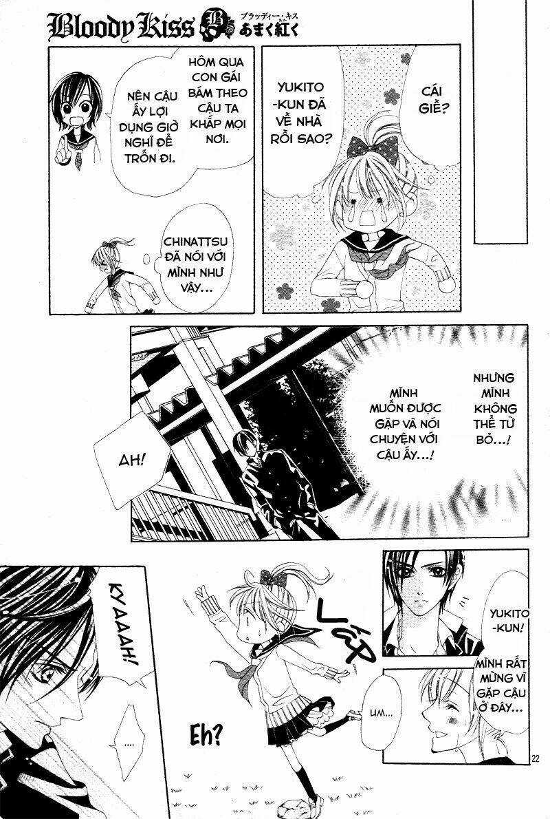 Bloody Kiss (Yagami Rina) Chapter 1 trang 22