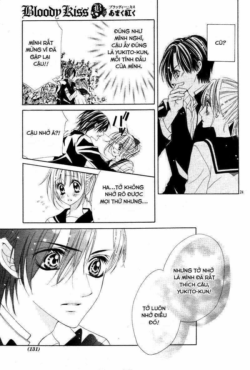 Bloody Kiss (Yagami Rina) Chapter 1 trang 24