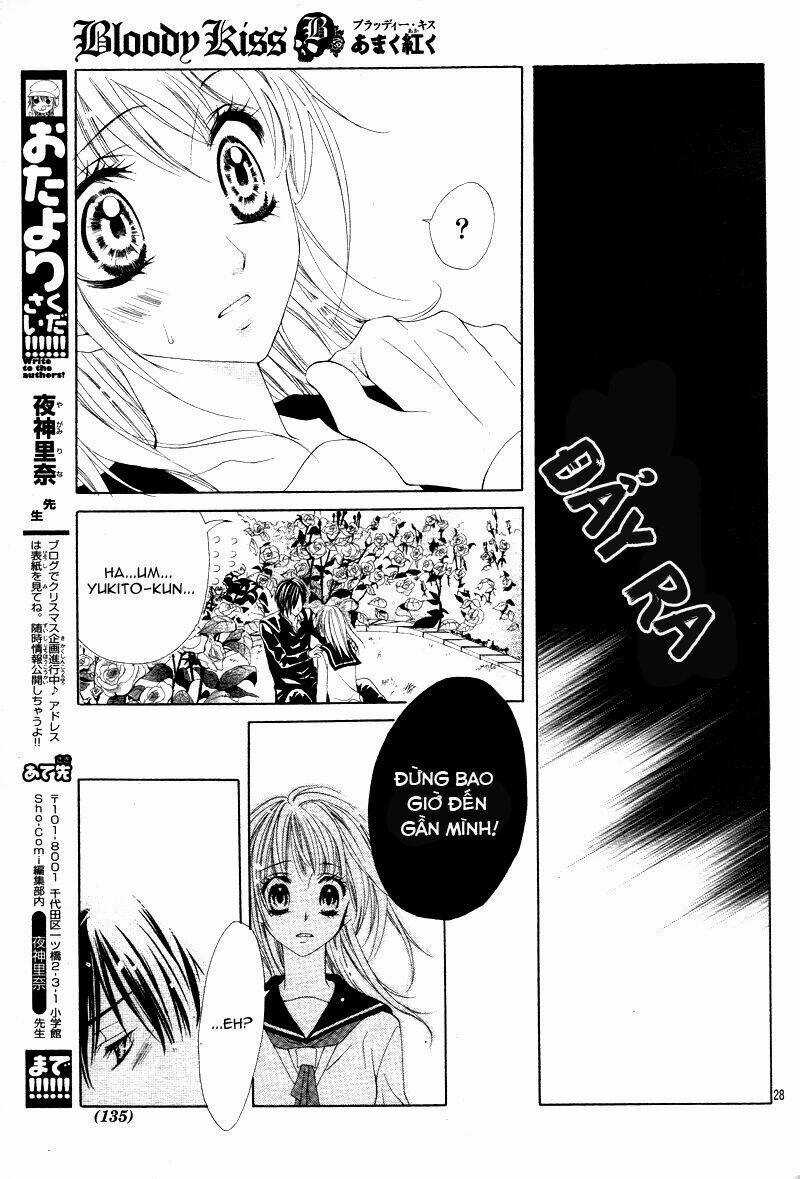 Bloody Kiss (Yagami Rina) Chapter 1 trang 28
