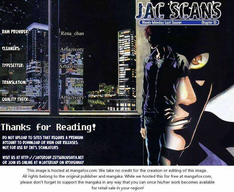 Bloody Monday III - Last Season Chapter 10 trang 19