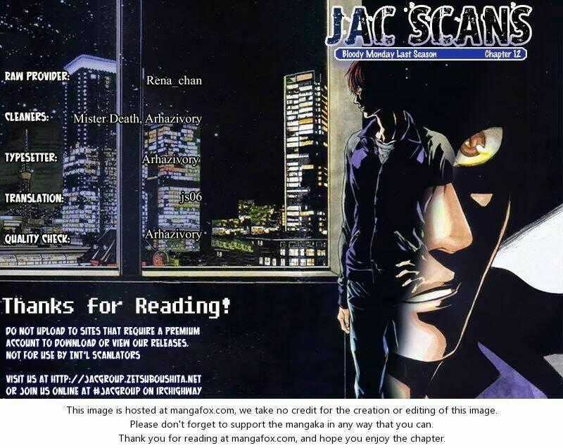 Bloody Monday III - Last Season Chapter 12 trang 22