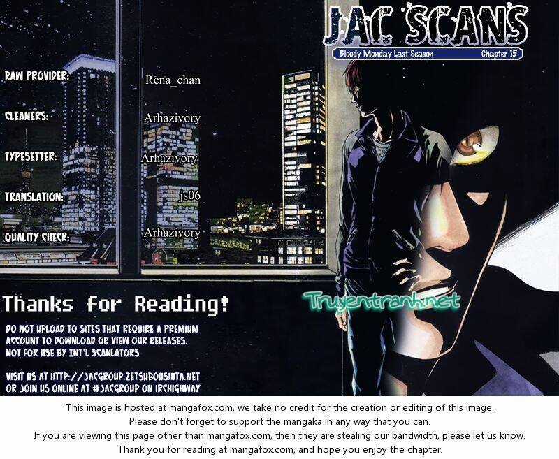 Bloody Monday III - Last Season Chapter 15 trang 21