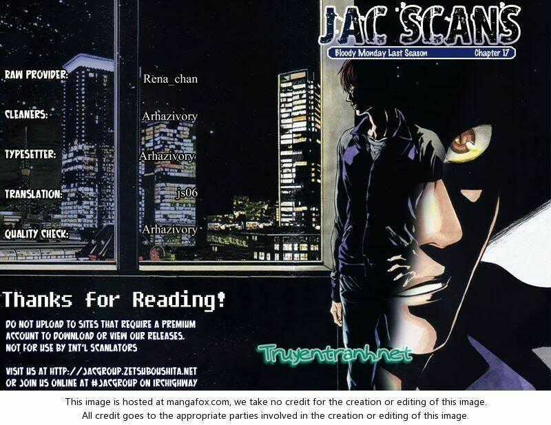 Bloody Monday III - Last Season Chapter 17 trang 19