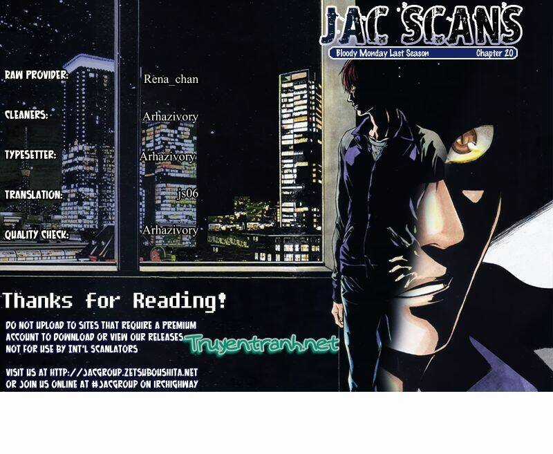 Bloody Monday III - Last Season Chapter 20 trang 20