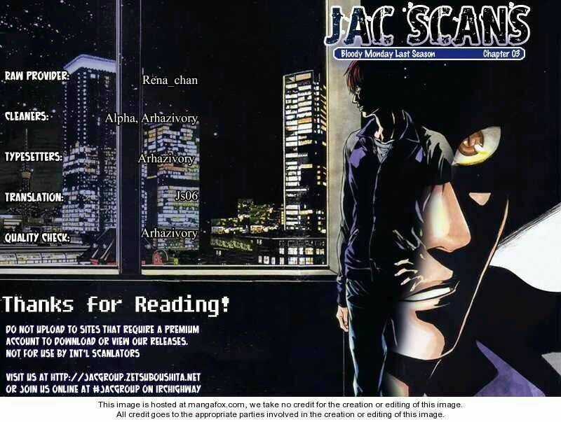 Bloody Monday III - Last Season Chapter 3 trang 21