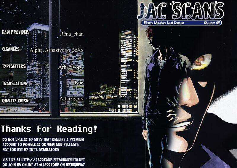 Bloody Monday III - Last Season Chapter 5 trang 20