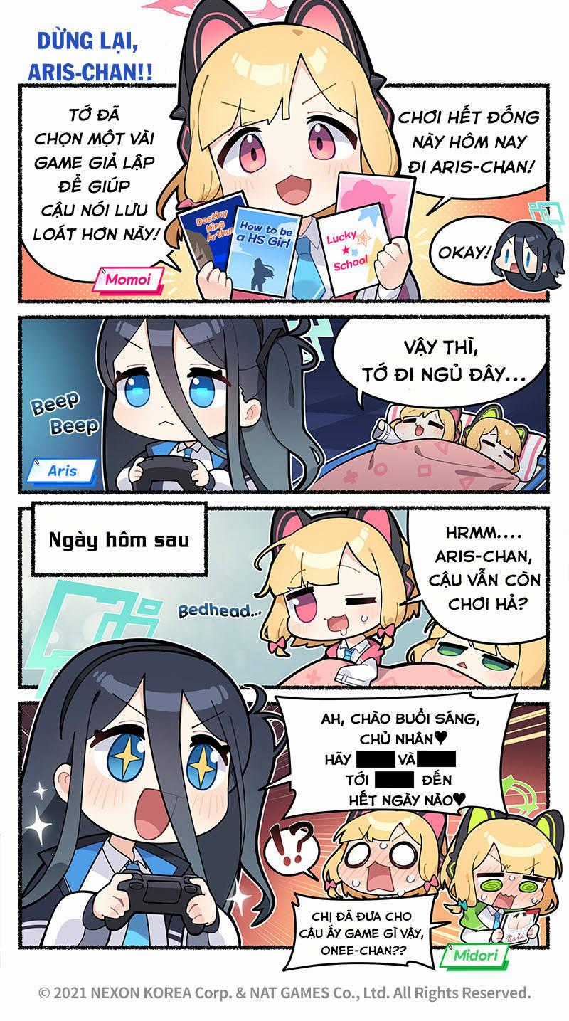 Blue Archive! (Global) { WEB TOANG NHƯNG TRUYỆN THÌ VẪN CÒN, BLUE ARCHIVE NEVER DIE!!} Chapter 10 trang 0