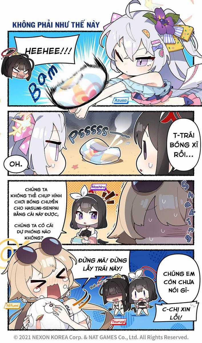 Blue Archive! (Global) { WEB TOANG NHƯNG TRUYỆN THÌ VẪN CÒN, BLUE ARCHIVE NEVER DIE!!} Chapter 21 trang 0