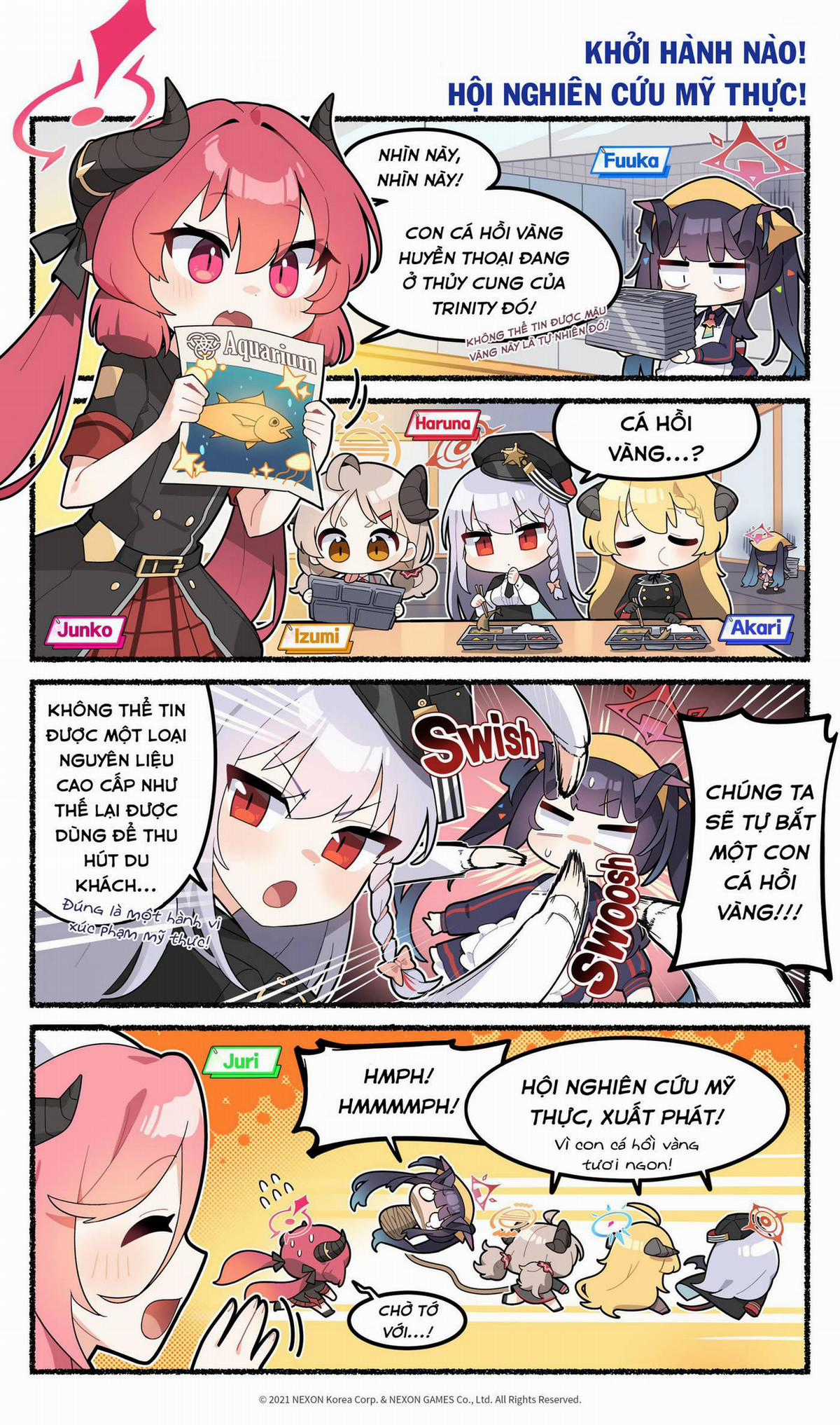 Blue Archive! (Global) { WEB TOANG NHƯNG TRUYỆN THÌ VẪN CÒN, BLUE ARCHIVE NEVER DIE!!} Chapter 32 trang 0