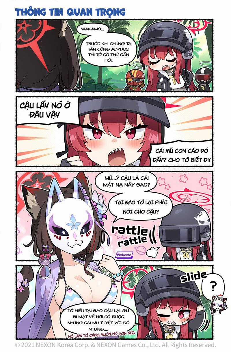 Blue Archive! (Global) { WEB TOANG NHƯNG TRUYỆN THÌ VẪN CÒN, BLUE ARCHIVE NEVER DIE!!} Chapter 66 trang 1