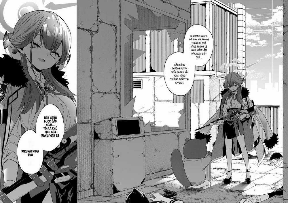 Blue Archive: Nhật Kí Nghiệp Vụ Của Handyman68 Chapter 1 trang 1