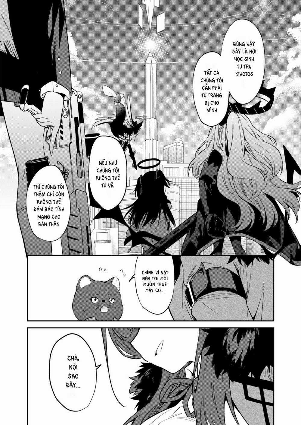 Blue Archive: Nhật Kí Nghiệp Vụ Của Handyman68 Chapter 1 trang 4
