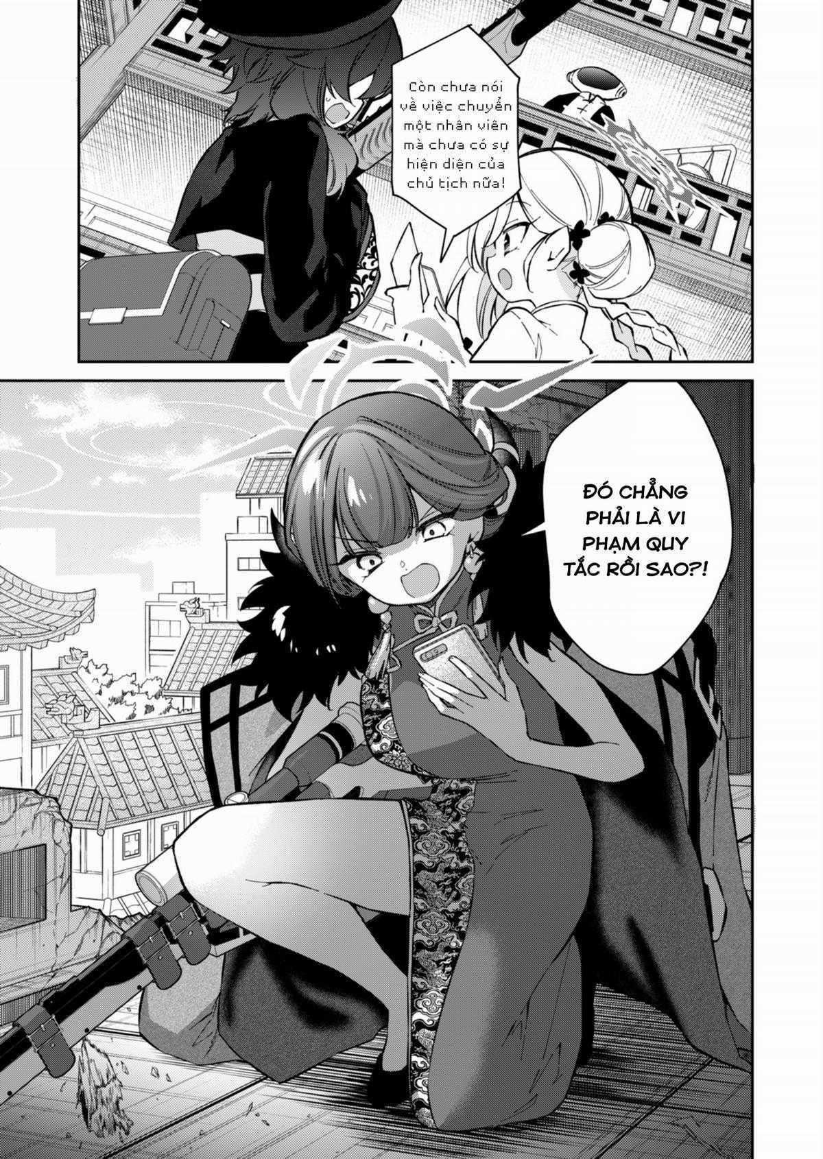 Blue Archive: Nhật Kí Nghiệp Vụ Của Handyman68 Chapter 13 trang 12