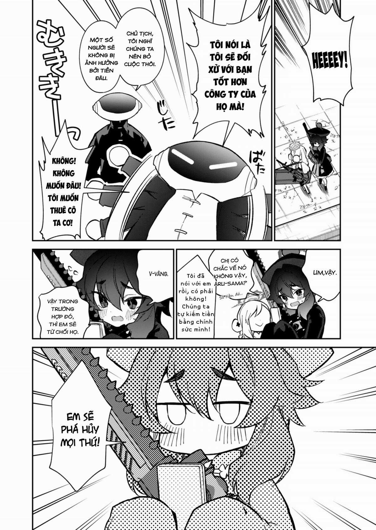 Blue Archive: Nhật Kí Nghiệp Vụ Của Handyman68 Chapter 13 trang 17