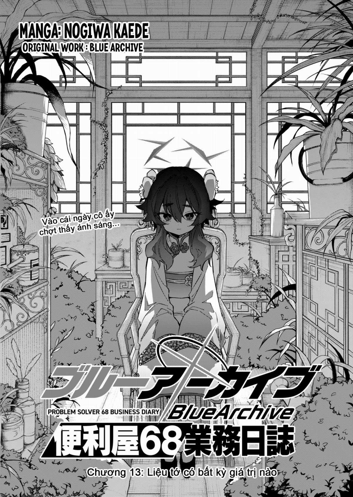 Blue Archive: Nhật Kí Nghiệp Vụ Của Handyman68 Chapter 13 trang 2