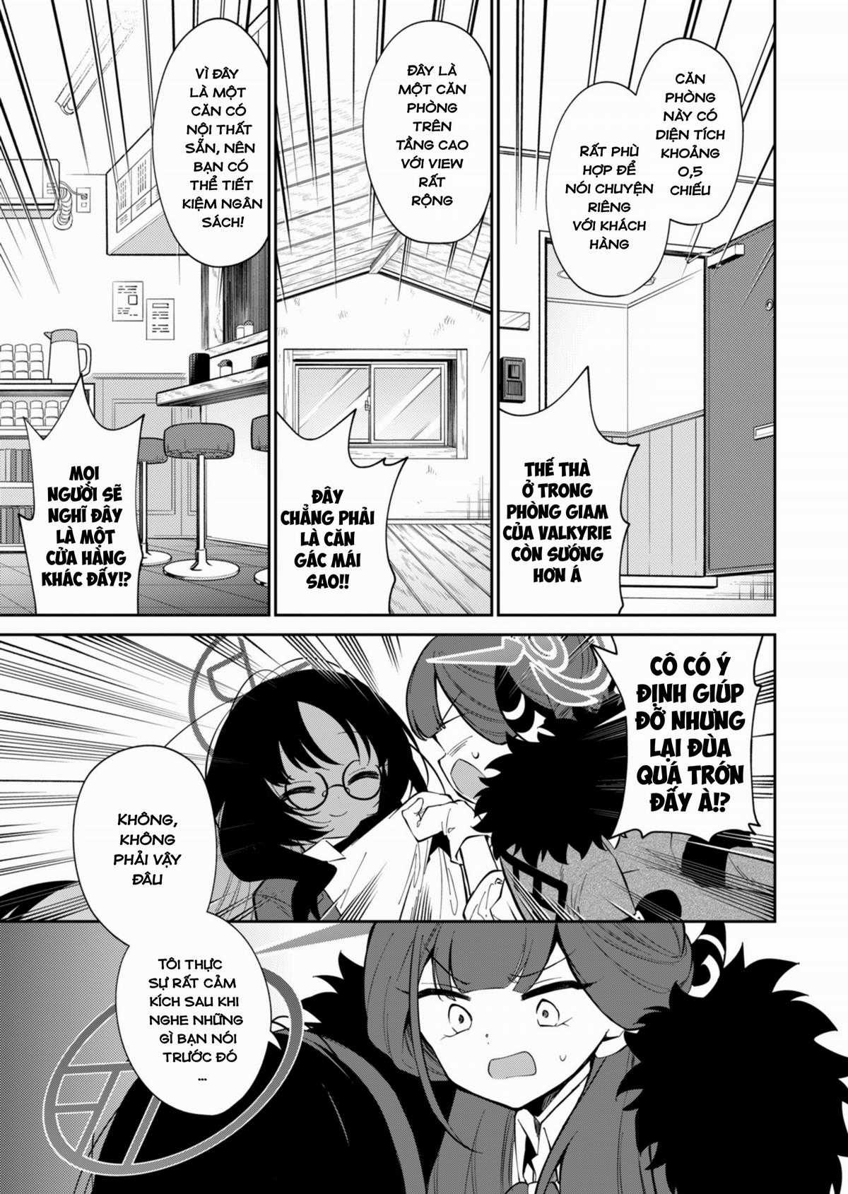 Blue Archive: Nhật Kí Nghiệp Vụ Của Handyman68 Chapter 18 trang 12